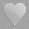 Clear heart icon