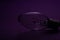 Clear Incandescent Night Light Bulbs with candelabra base on purple
