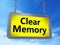 Clear memory on billboard