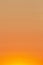 Clear orange sky at sunset