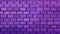 clear purple brick wall