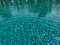 Clear rippled water in swimming pool outdoors