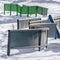 Clear Square Skiing and snowboarding equipment at a ski resort in Park City Utah