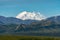 Clear unobstructed view of Mt Denali - Mt McKinley in Denali