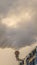 Clear Vertical Thick steam emitted from the smokestack of a Power Plant in Utah Valley