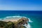 Clear water at the Pass on a sunny day in Byron Bay, Queensland, Australia