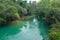 Clear water in the rivers near Bonito, Brazil