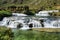 Clear waters of CaÃ±ete river in Huancaya village, Peru