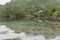 Clear waters at fjord inlet, Hanoy, Norway