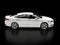 Clear white Ford Mondeo 2015 - 2018 model - side view
