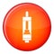Clearomizer for cigarette icon, flat style