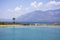 Cleopatra beach on the island of Sedir, Turkey. Aegean sea bay, paradise island
