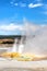 Clepsydra Geyser Erupting in Yellowstone National Park