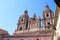 The ClerecÃ­a Church towers in Salamanca, Spain