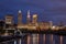 Cleveland Skyline from Cuyahoga River