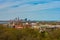 Cleveland skyline with hospital district in foreground