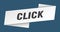 click banner template. click ribbon label.