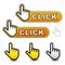 Click hand cursor labels