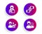 Click hands, Business growth and Woman read icons set. Couple sign. Direction, Earnings results, Girl studying. Vector