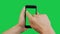 Click Smartphone Green Screen