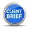 Client Brief blue round button