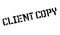 Client Copy rubber stamp