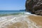 Cliff in the Beliche beach, Sagres, Portugal