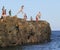 Cliff Diving in Marquette, Michigan