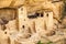 Cliff dwellings in Mesa Verde National Parks, CO, USA