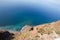 The cliff face of Cabo Girao as seen straight down from viewpoint. Madeira.