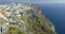 Cliff Fira panorama at Santorini, Greece