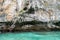 Cliff limestone skull shape in phi phi leh