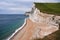 Cliff line in Dorset