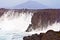 Cliff line at Los Hervideros, Lanzarote