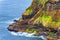 Cliff lined shore at Cape Meares in Oregon