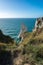 The cliff named the needle in Etretat