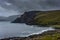 Cliff of the North Cape and the Arctic Ocean from Knivskjellodden,  the true northernmost point of Europe