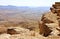 Cliff over the Ramon Crater