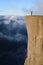 Cliff Preikestolen at fjord Lysefjord, Norway