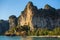 Cliff at the Railay peninsula in Krabi