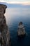 The cliff sacramento, Lampedusa