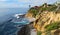 Cliff side homes in Laguna Beach, California.