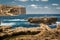 Cliffs at the Blue Window in Malta