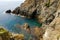 Cliffs in Bonassola - Liguria - Italy