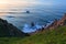 Cliffs Cabo da Roca at sunset