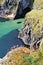 Cliffs at Carrick A Rede in Northern Ireland