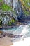 Cliffs at Carrick A Rede in Northern Ireland