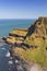 Cliffs on the Causeway Coast in Northern Ireland