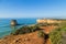 Cliffs in the Coast of Algarve