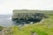 Cliffs coast on the Irish Aran islands